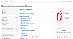 Desktop Screenshot of elo.bimsem.be